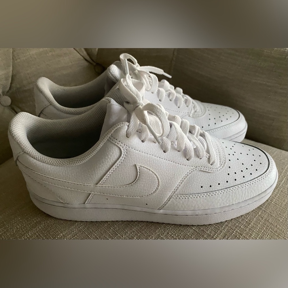 Nike Women's Court Vision Low Next Nature Shoes, Sz 11